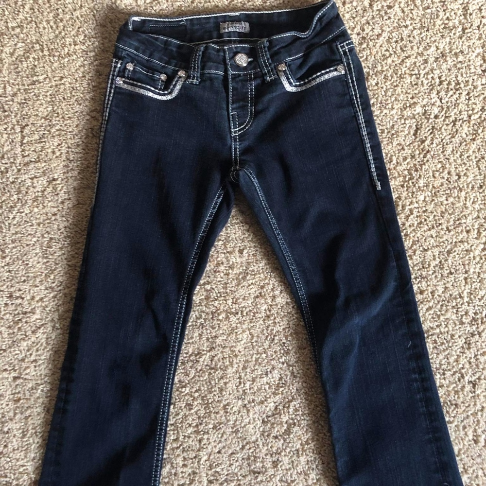 DayTrip “Virgo” bootcut jeans 25L dark wash
